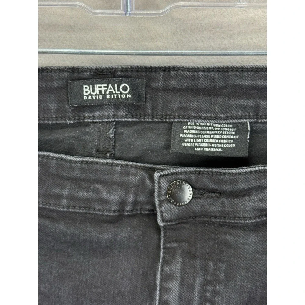 Buffalo David Bitton‎ Mollie High Rise Skinny Black Jeans Women's 18/38 Stretchy
